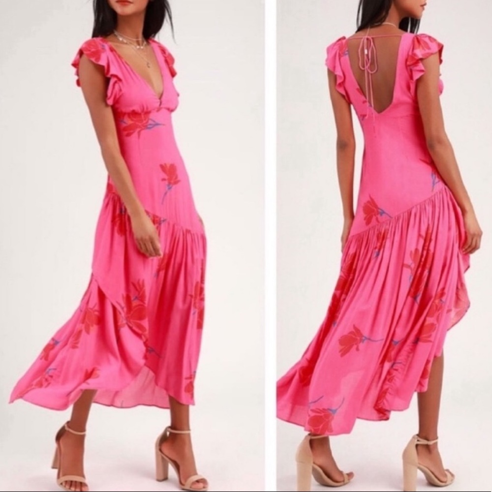 Free People She’s A waterfalls Maxi Dress